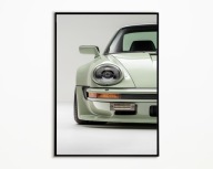 PLAKAT PORSCHE KLASYCZNY SAMOCHÓD SPORTOWY IKONA MOTORYZACJI PLAKAT A3 DRUK