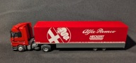 CIĘŻARÓWKA MERCEDES ACTROS - ALFA ROMEO HECKERT - 1:87 HERPA