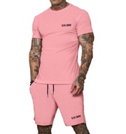 Komplet K3K Store - Koszulka i Spodenki, Kolor Różowy, Rozmiar S-XXL