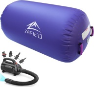 GIMNASTYCZNY WAŁEK DO ĆWICZEŃ AIRTRACK MATTE AIR ROLL 120X90cm + Pompka