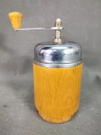 Stary drewniany młynek BIELSKO z czasów PRL-u - sprawny