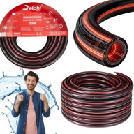 WĄŻ OGRODOWY 3/4 30M 4-WARSTWOWY ZBROJONY MOCNY UV DELPHI