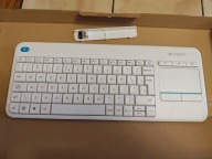 KLAWIATURA MEMBRANOWA LOGITECH K400 PLUS BEZPRZEWODOWA NISKI PROFIL