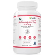 Suplement diety ashwagandha 600 mg Wish Pharmaceutical 90 kaps. wegańskie