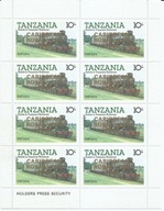 Arkusz znaczków -Tanzania wyprzedaż kolekcji /36 /