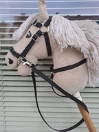 Całkowicie regulowane ogłowie uprząż dla Hobby Horse A4 z napierśnikiem