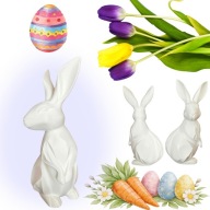 KRÓLIK ZAJĄC WIELKANOCNY 3D 28 cm DEKORACJA OZDOBA ŚWIĄTECZNA WIELKANOCNA