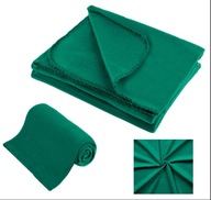 KOC POLAROWY GRUBY NARZUTA CIEPŁY ZIELONY 130X150 CM