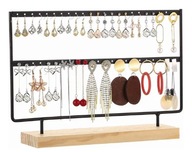 Stojak organizer wieszak ekspozytor na kolczyki biżuterię 46 otworów
