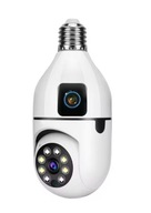 Kamera IP WiFi V380 8MP Dual Lens monitoring LED audio + karta 32GB