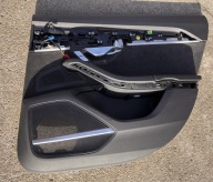 Audi A8 4N D5 tapicerka drzwi prawy tył brązowa Alcantara Bang & Olufsen