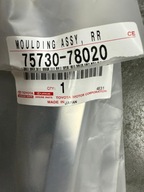 Listwa zgarniająca wodę tylna prawa Lexus NX II CHROM 75730-78020 NOWA