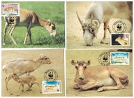 9-GH46- Mongolia,1995, Fauna pustyni