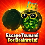 Lucky Din Din Vaultero | ESCAPE TSUNAMI FOR BRAINROTS! | ROBLOX