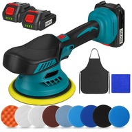 POLERKA AKUMULATOROWA 21V 2AKU 3000RPM SZLIFIERKA SAMOCHODOWA ZESTAW
