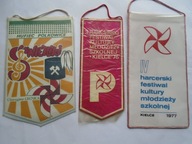 PROPORCZYK HARCERSKI FESTIWAL KULTURY MŁODZIEŻY KIELCE HARCTUR LEGNICA x 5