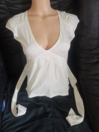 bluzka ecru r.M uciągliwa blend