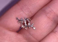 Kolczyk nausznice nausznica liście rośliny