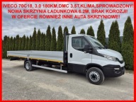 Iveco Iveco 70c18 50c18 Skrzyniowy Maxi Nowa skrzynia 6.2m Dmc 3.5t Klima,