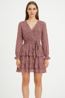 New Look cienka sukienka na wiosnę M 38 kwiatowa, wiązana – trend