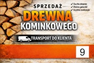 REKLAMA BANER SPRZEDAŻ DREWNA DREWNO KOMINKOWE 100X50 9