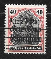 $$PMW ROCZNIK 1918 Fi 15a II** WYDANIE PRZEDRUKOWE na znaczkach GGW gw/opis