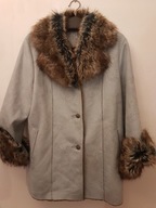 FUTERKO KURTKA PŁASZCZYK FUTERKOWY R.M\L ELVI