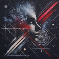 Oryginalny Obraz ręcznie grawerowany na blasze ... Staloryt