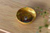 miseczka z motywem kocim przywieziona z Kotoru x Fundacja KOT