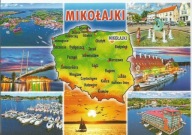 MIKOŁAJKI-MAPKA WARMIA I MAZURY