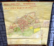 Biała Podlaska Śródmieście Plan Szczegółowy ścienny - przed zatwierdzeniem.