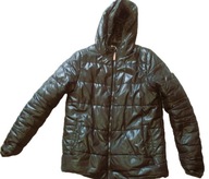 COOL CLUB kurtka ZIMOWA pikowana chłopięca CZARNA 170 cm