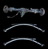 VW AMAROK LIFT 3.0TDI V6 4x4 ZAWIESZENIE TYLNE BELKA MOST TYŁ TYLNY