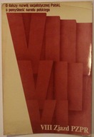 VIII Zjazd PZPR - projekt plakatu, CZYSTA, 1979 rok