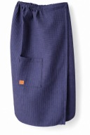 Pareo Ręcznik do sauny na rzep z kieszonką| Tkanina wafelkowa|szybkoschnące