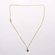Zawieszka + Lancuszek złoty - 14 K - 1.8 gram - proba 585