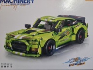 klocki techniczne, konstrukcyjne, model sportow