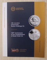 FOLDER NBP DO MONETY 10 zł 2024 100. rocznica utworzenia Banku Polskiego