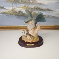 Figurka Sokół Wędrowny Peregrine | Porcelana Biskwit | 22 cm