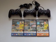 Zestaw gier ps2 PlayStation 2 ( + trzy pady )