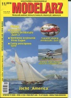 Modelarz 11/2018 Zuch-2, jacht America, 10TP
