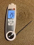 Testo 104 Ir termometr na podczerwień z sondą, składany, IP65