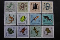 Fi 1245 - 1256 ** - Gady i Płazy z 1963r