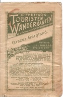 MAPA TURYSTYCZNA -GRAZER BERGLAND -FREYTAGS TOURISTEN WANDERKARTEN