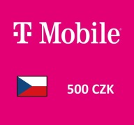 Doładowanie Czechy 500 Kc T-Mobile