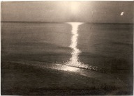 MORZE -ZACHÓD SŁOŃCA -fotografia -duży format -lata 60-te