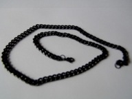 NASZYJNIK LANCUSZEK BLACK GUN PANCERKA 5MM-STAL