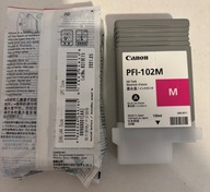 Tusz Canon PFI-102M 0897B001 magenta WAGA 178 GRAM DATA 2021/12 ORYGINAŁ