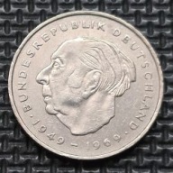 *NIEMCY [0213]*2 marki 1974 *J* Niemcy Zachodnie (RFN) Theodor Heuss Prezyd