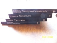 Starożytność-oświecenie , Romantyzm itd. komplet 4 szt